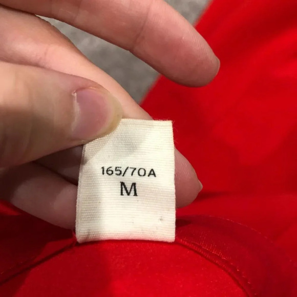 Ochirly Red circle skirt Size Medium - Picture 6 of 11